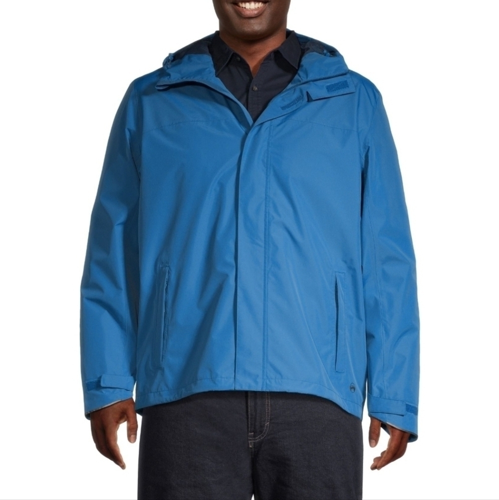 WindRiver Men’s Downpour 2L Hyper-Dri HD3 Waterproof Jacket Blue XL